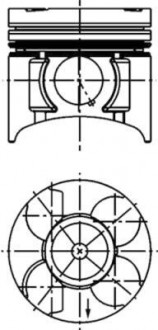 Поршень KOLBENSCHMIDT 40391610