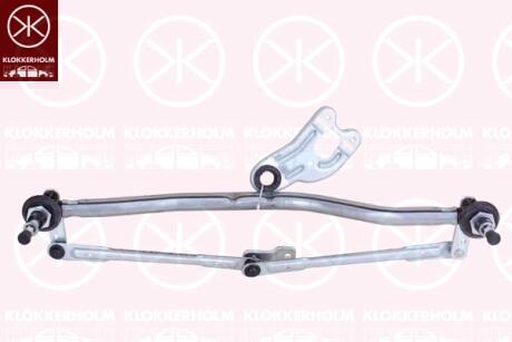 Трапеція склоочисника передн., комплект KLOKKERHOLM 00933280