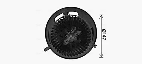 Электродвигатель AVA COOLING BW8454