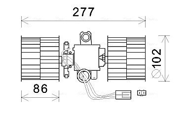 Электродвигатель AVA COOLING SA8022