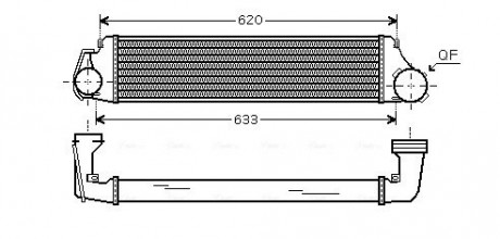 Теплообменник AVA COOLING BW4282 (фото 1)