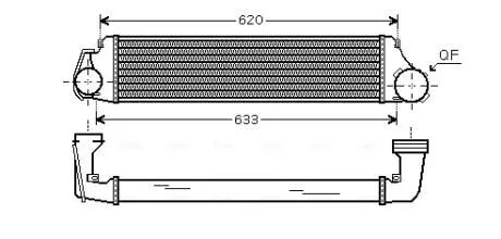 Теплообменник AVA COOLING BW4282