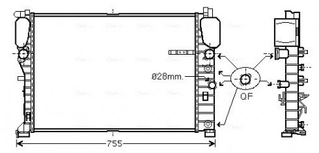 Теплообменник AVA COOLING MSA2459