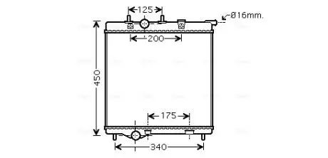 Теплообменник AVA COOLING PEA2298