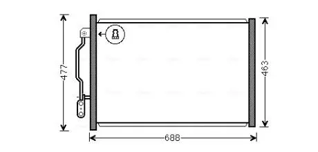 Конденсатор AVA COOLING MSA5605