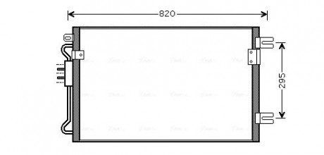 Конденсатор AVA COOLING CRA5098