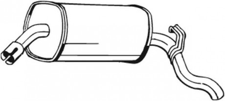 Амортизатор BOSAL 185-045