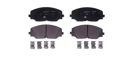 Колодки гальмівні, дискове гальмо HELLA 8DB355039941 (фото 1)