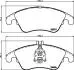 Комплект тормозных колодок HELLA 8DB 355 012-621 (фото 4)