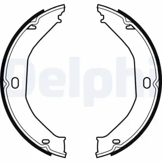 Комлект тормозных накладок Delphi LS2078