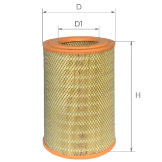 Фільтр повітряний ALPHA FILTER AF0025