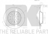 Тормозной диск NK 3147160 (фото 3)