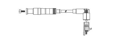 Котушка запалювання Hyundai Santa Fe 2.7 06- BREMI 204/77