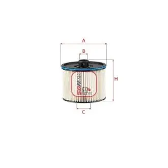 Фільтр паливний CITROEN/PEUGEOT/OPEL/TOYOTA "1,5 "18>> SOFIMA S6195NE (фото 1)