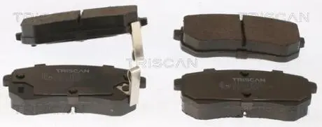 Колодки гальмівні дискові TRISCAN 8110 18018