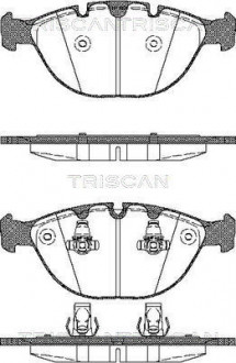 Комплект тормозных колодок TRISCAN 8110 11011 (фото 1)