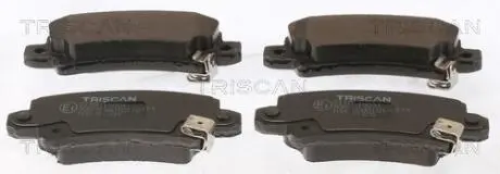 Колодки гальмівні дискові TRISCAN 8110 13031