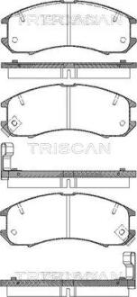 Колодки гальмівні передні TRISCAN 8110 50881