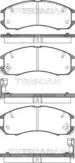 Колодки гальмівні передні TRISCAN 8110 50881