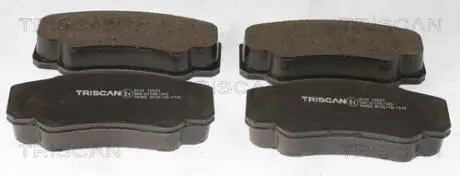 Колодки гальмівні задні TRISCAN 8110 10533
