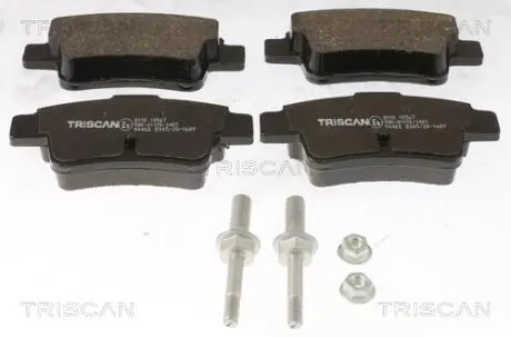 Колодки гальмівні задні TRISCAN 8110 10567