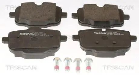 Колодки гальмівні задні TRISCAN 8110 11043