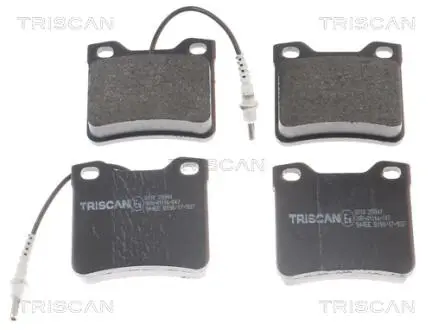 Колодки гальмівні задні TRISCAN 8110 28941