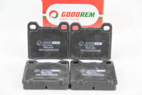 Колодки гальмівні W123/W126/W107 (58-05) GOODREM RM1450