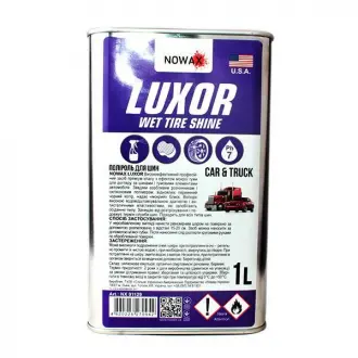 Поліроль для шин LUXOR WET TIRE SHINE 1л NOWAX NX01129