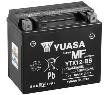 Акумулятор Yuasa YTX12-BS (фото 1)
