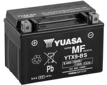 Аккумулятор Yuasa YTX9-BS