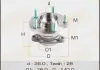 Ступица колеса задн MAZDA CX-9 / TB89# (MW-41506) MASUMA MW41506