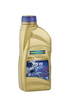 Трансм.олива синт/напівсинт RAVENOL MTF-3 SAE 75W 1L