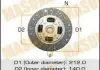 Диск сцепления 212*140*21*24.1 TOYOTA AURIS Masuma TYD035 (фото 1)