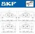 Колодки гальмівні дискові (комплект 4 шт) SKF VKBP 80277 (фото 2)
