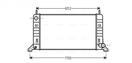 Теплообменник AVA COOLING FD2078 (фото 1)