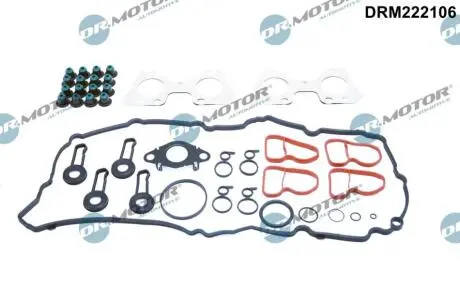 Комплект прокладок з різних матеріалів DR MOTOR DRM222106