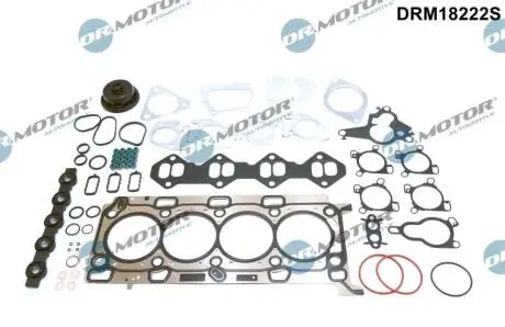 Комплект прокладок з різних матеріалів DR MOTOR DRM18222S