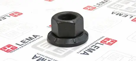 Гайка колеса задн M20x1,5 x26,25мм (SW30, Сталь) MAN E2000, TGS I VOLVO FL6 09.85- LEMA 96200070 (фото 1)