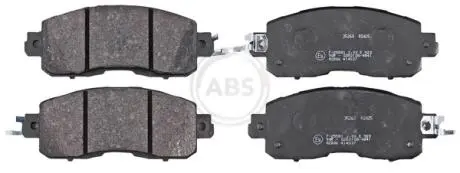 Гальмівні колодки пер. Leaf/Teana 10- A.B.S 35260