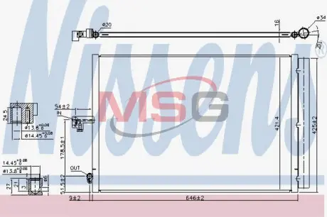Конденсатор NISSENS 940412