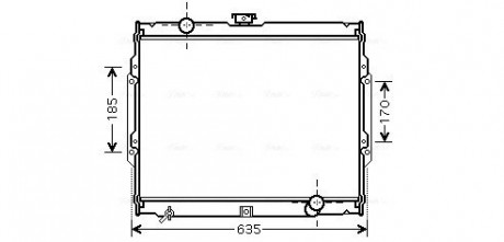 Теплообменник AVA COOLING HY2108