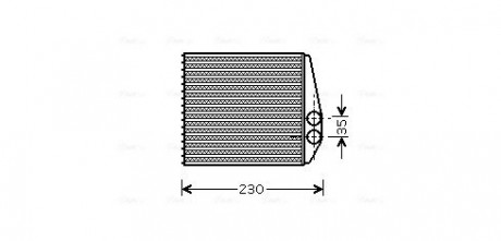 Теплообменник AVA COOLING OLA6355