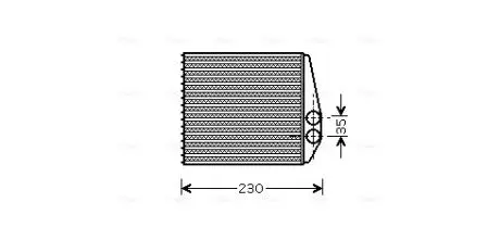 Теплообменник AVA COOLING OLA6355