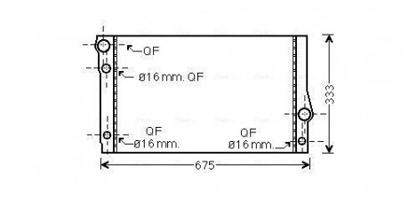 Теплообменник AVA COOLING BW2354