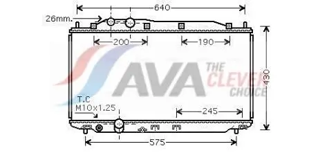 Теплообменник AVA COOLING HD2191