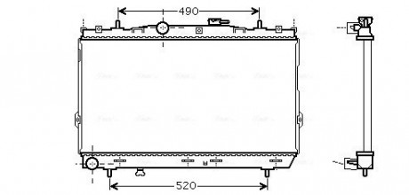 Теплообменник AVA COOLING HY2095