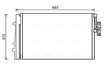 Конденсатор AVA COOLING BWA5479D