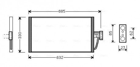 Конденсатор AVA COOLING BW5254