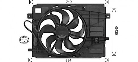 Вентилятор AVA COOLING PE7561